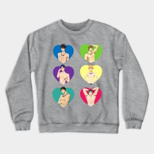 Free Hearts Crewneck Sweatshirt